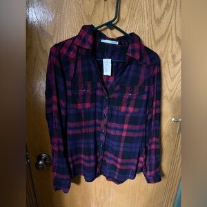 Maurice's Women's Flannel - Large - NWT
